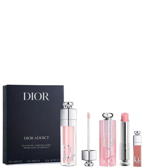 dior lip oil and lipstick gift set|Dior limited edition lipstick set.